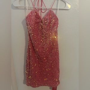 Pink Mini dress Size Small